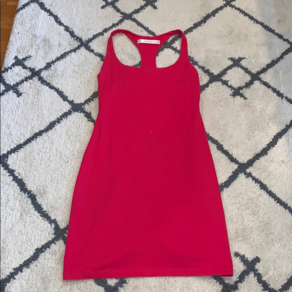 Susana Monaco Pink Racerback Dress